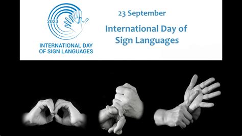 International Day of Sign Languages 2024 (23rd September)