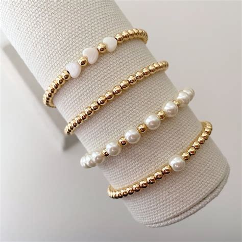 Stackable Bracelets - Etsy