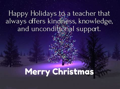 65 Christmas Message for Teachers to Make Them Happy | Christmas ...