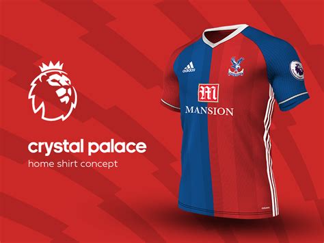 Crystal Palace Home Shirt by adidas by Daniel Watts on Dribbble