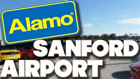 ALAMO CAR HIRE - SANFORD AIRPORT ORLANDO - COLLECTION & DROP OFF - YouTube