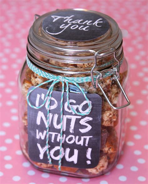Thank You Gift in a Jar | Volunteer appreciation gifts, Jar gifts, Work gifts