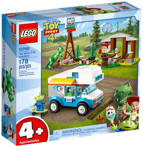 LEGO Toy Story 10769 pas cher, Les vacances en camping-car Toy Story 4