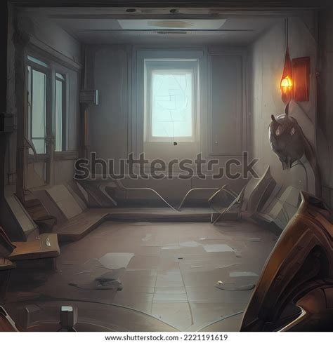 Sci Fi Room Concept Art Idea Stock Illustration 2221191619 | Shutterstock