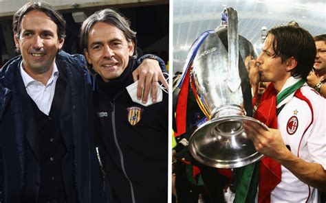 Pippo Inzaghi recalls favourite memories and when his brother Simone ...