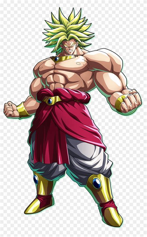 Broly Dragonballfighterz Character Art - Broly Dragon Ball Fighterz, HD Png Download - 804x1276 ...