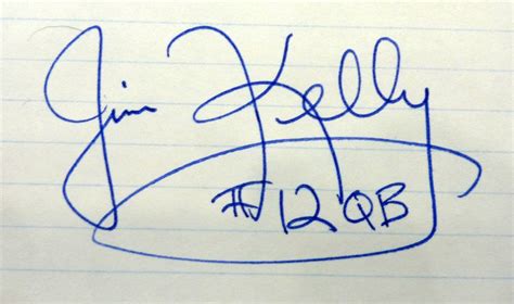 Jim Kelly | PSA AutographFacts™