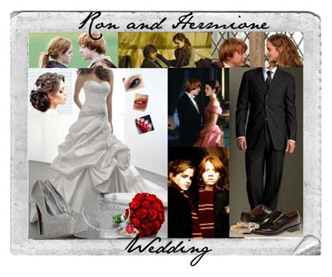 "Ron and Hermione - Wedding" by evii-chase liked on Polyvore | Clothes design, Women, Outfit ...