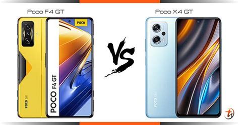 Compare Poco F4 GT vs Poco X4 GT specs and Malaysia price | phone features