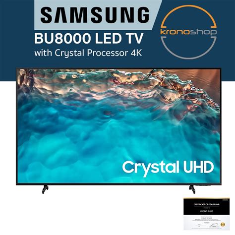 [2022 NEW] SAMSUNG BU8000 50 INCH 4K UHD Smart TV UA50BU8000KXXM UA50BU8000 50BU8000 | Shopee ...