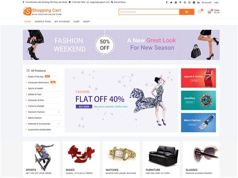 ShoppingCart – WordPress theme | WordPress.org