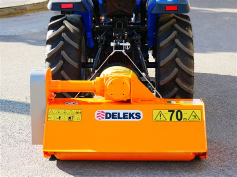 Mulcher for compact tractors - 100cm - shredder, mower with hammers ...