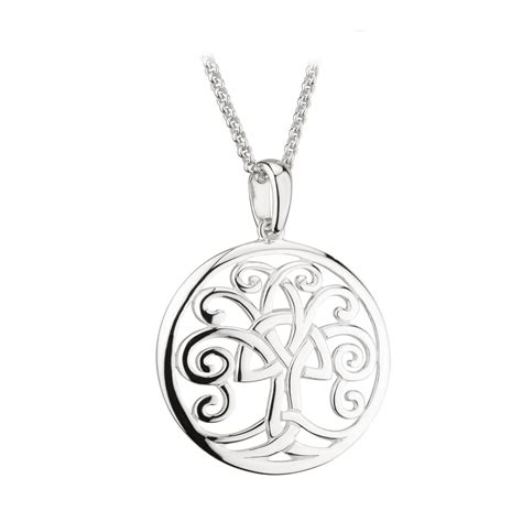 The Irish Boutique-Celtic Tree of Life Pendant - Sterling Silver