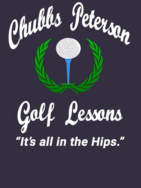 "Happy Gilmore - Chubbs Peterson Golf Lessons" T-shirt by everything-shop Redb #Aff , #AFFILIATE ...