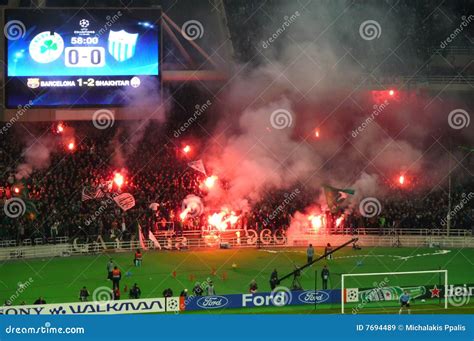 Fans Celebrations editorial stock image. Image of editorial - 7694489