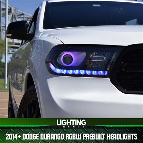 2014+ Dodge Durango RGBW Prebuilt Headlights – MidsouthLED