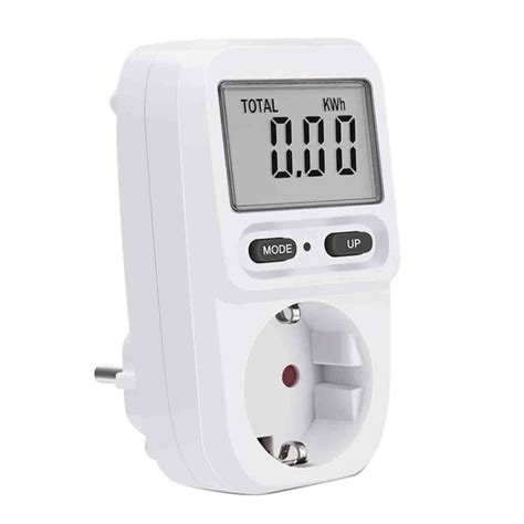 Buy MMWZGL Power Meter Electricity Usage Monitor, LCD Display Power ...