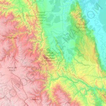 Pasco topographic map, elevation, terrain