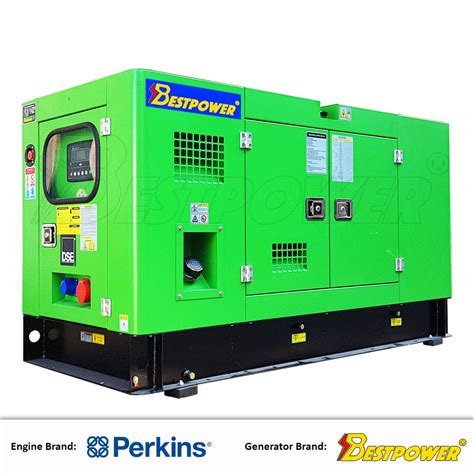 Genset Silent Perkins 20 KVA by BestPower - Jual Generator Diesel Solar Murah (BP 22 P) | Shopee ...