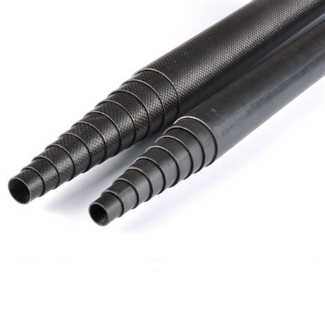 Twill Carbon Fiber Telescoping Tubes Wear Resistant