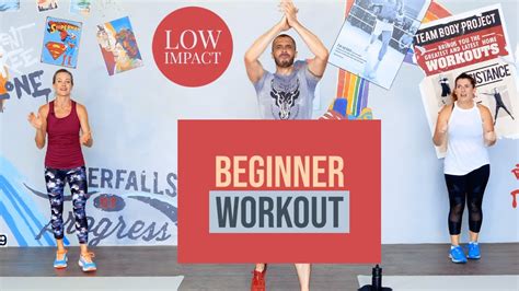 Standing, low impact beginner workout with Team Body Project – FastestWellness