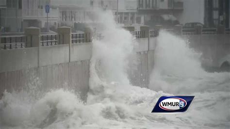 Some areas flood after king tide rolls onto Hampton Beach