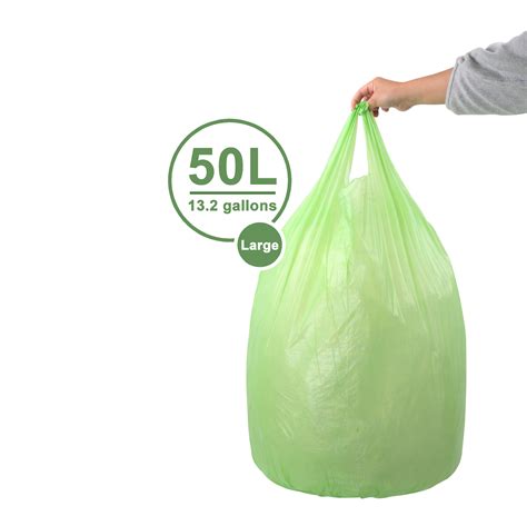 Biodegradable Garbage Bin Bags 50L | SYR Clean Australia