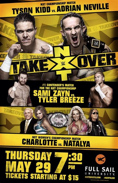 Imagen: Poster WWE NXT Takeover | Superluchas