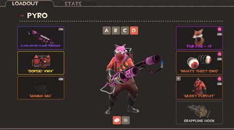 Pyro furry loadout : tf2