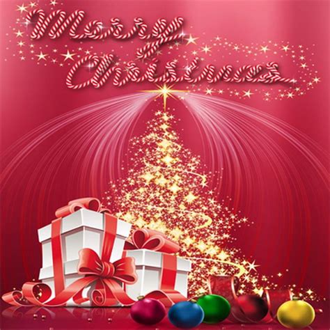 Red Merry Christmas Photography Backdrops Gift Box Background For Party Photo Studio Props ...