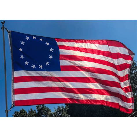 Betsy Ross Flag - USA Nylon Printed Flag 2 x 3 ft.