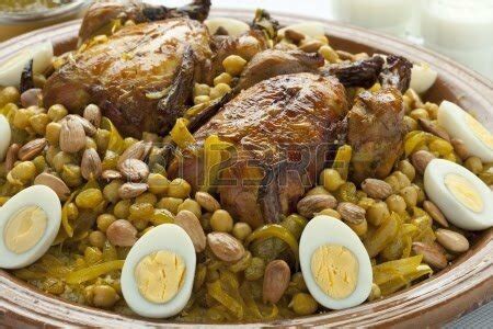 Couscous marocain Tfaya - recette couscous