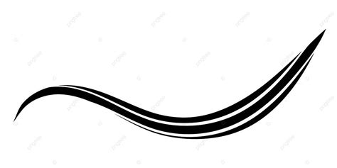 A Wavy Logo Featuring Sleek And Rounded Lines Vector, Ribbon ...