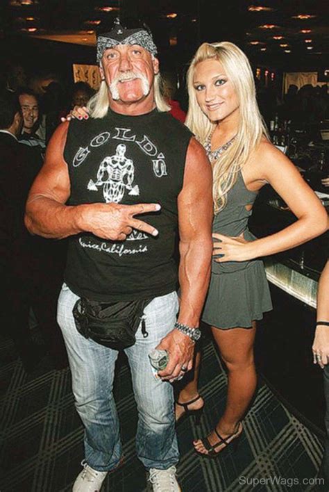 Brooke Hogan With Hulk Hogan | Super WAGS - Hottest Wives and ...