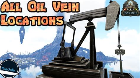 All Oil Vein locations on Fjordur Ark Survival Evolved - YouTube