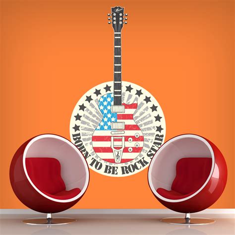 Wallstickers folies : Guitar Wall Stickers