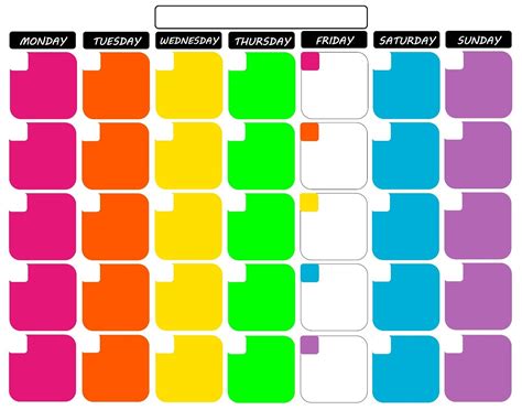 My FREE Printable Calendar 11"x14" - Tropical Colors Inspired | Coloring calendar, Free ...