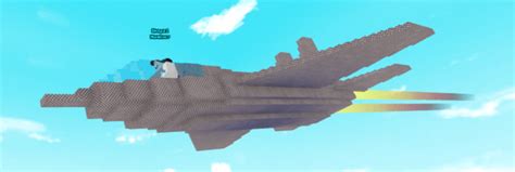 Built a fighter jet in BABFT : r/roblox