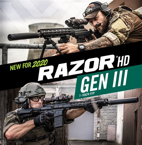 Vortex Optics Razor® HD Gen III 1-10x24 FFP