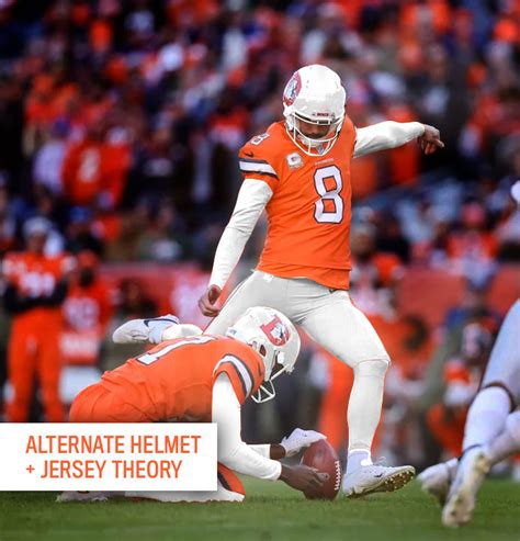 Denver Broncos: What will the alternate helmet look like with uniform?