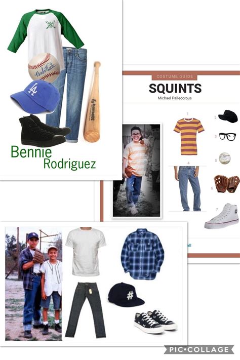 Halloween Costume Benny The Jet Rodriguez, Sandlot Costume, Spirit Week Outfits | eduaspirant.com