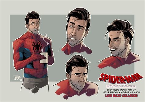 ArtStation - PETER B. PARKER Spider-man: Into The Spiderverse