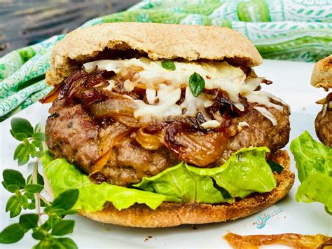 French Onion Burger Recipe - Best Crafts and Recipes