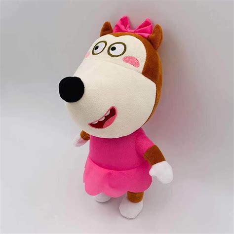 Cartoon Wolfoo Lucy Soft Stuffed Plush Toy - PlushStore.com - World of plushies