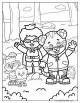 20 Daniel Tiger Coloring Pages Free PDF Printables sketch template