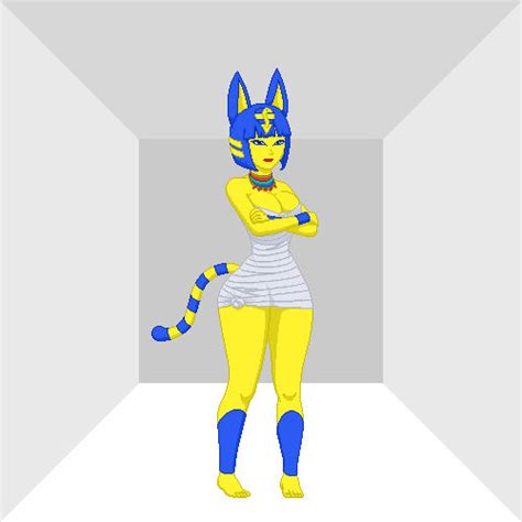 Ankha (Animal Crossing) by hitzdesenhos on DeviantArt