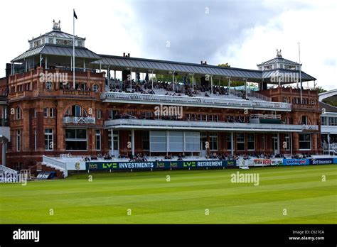 Iconic and World Famous Pavilion at Lords Cricket Ground Stock Photo - Alamy