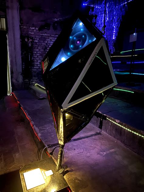 ICOSAHEDRON | An interactive light art installation on Behance