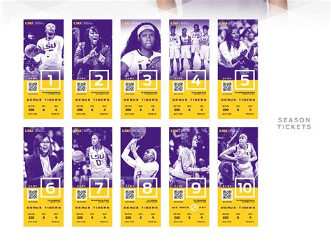 LSU LADY TIGERS BASKETBALL on Behance