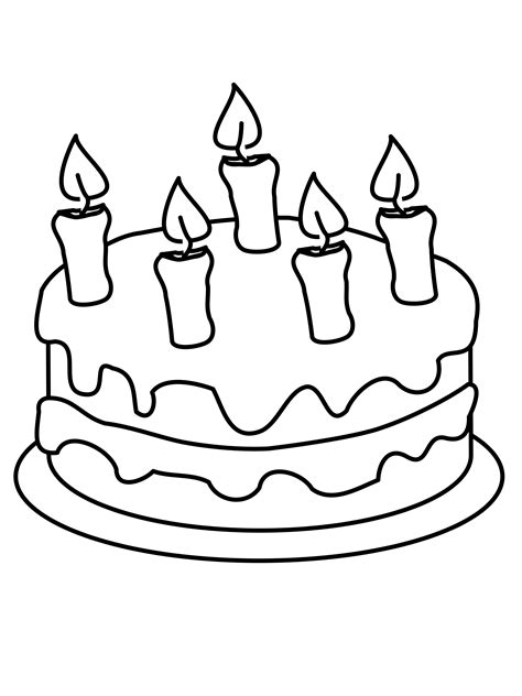 How To Draw The Best Birthday Cake at David Keeley blog